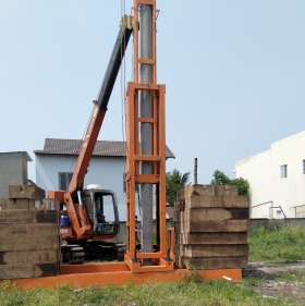 Thi công ép cọc