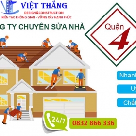 Dịch vụ sửa chữa nhà tại quận 4