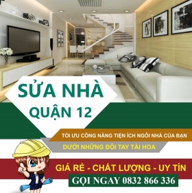 Dịch vụ sửa chữa nhà tại quận 12