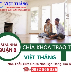 Dịch vụ sửa chữa nhà tại quận 6