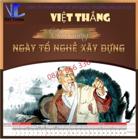 Việt Thắng Kính Chúc Ngày Giỗ Tổ Ngành Xây Dựng