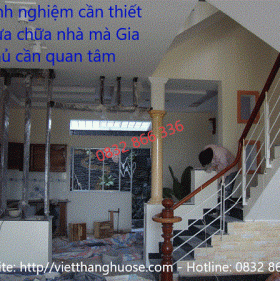 11 Kinh nghiệm cần thiết khi sửa chữa nhà